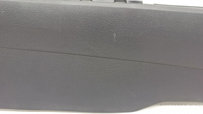 Center console trim side right Honda Civic X FC 16-21 black, scratches