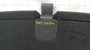 Rear trunk floor Tesla Model Y 20 - for 2 rows, black, scratches, burns