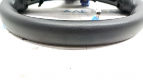 Tesla Model Y 20 naked steering wheel - leather, black with heating