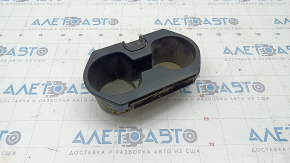 Cup holders Honda Civic X FC 16-21 black, scratches