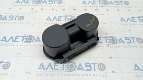 Cup holders Honda Civic X FC 16-21 black, scratches