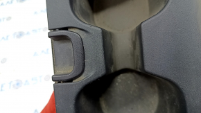Cup holders Honda Civic X FC 16-21 black, scratches