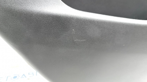 Door trim card rear left Tesla Model Y 20- leather black type 1, with speaker, with suede insert, with window lift control, with door opening button, scratches
