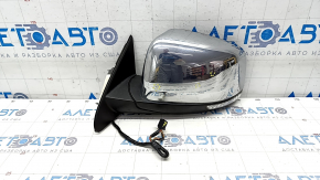 Side mirror left Jeep Grand Cherokee WK2 11-21 7+6 pin, auto-dimming, heated, turn signal, chrome, bumpers