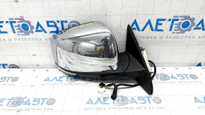 Right side mirror Jeep Grand Cherokee WK2 11-21 7+4 pin, heated, turn signal, chrome