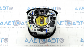 Airbag in the steering wheel driver's Jeep Grand Cherokee WK2 14-18 black, scratches, rusty pyropatron
