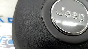 Airbag in the steering wheel driver's Jeep Grand Cherokee WK2 14-18 black, scratches, rusty pyropatron