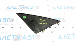 Mirror cover triangle outer front left Tesla Model Y 20 - black gloss, broken fasteners, scratches