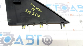 Mirror cover triangle outer front left Tesla Model Y 20 - black gloss, broken fasteners, scratches