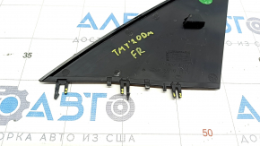 Mirror cover triangle outer front right Tesla Model Y 20 - black gloss, broken fasteners, scratches