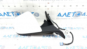Side mirror right Tesla Model Y 20- 11 pins, white, heated, without overlay