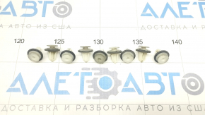 Left Upper Threshold Clips 9 pcs Tesla Model Y 20-