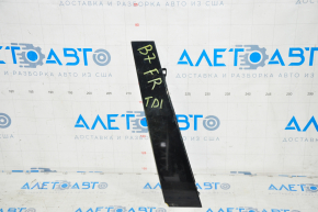 Door trim side front right VW Passat b7 12-15 USA scratches, broken fastener, missing fragment