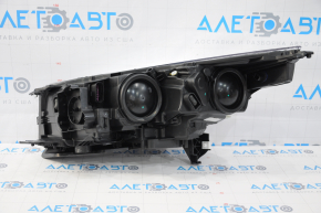 Headlight front right bare Ford Escape MK3 17-19 rest halogen light with mount