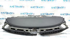 Torpedo front panel with AIRBAG Tesla Model Y 20 - leather black, rusty pyropatron