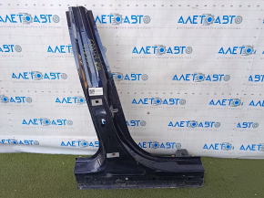 Body center pillar right BMW 3 F30 12-18 sawed off, painted 0.4mm