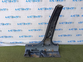 Body center pillar right BMW 3 F30 12-18 sawed off, painted 0.4mm