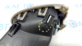 Right dashboard air duct deflector Jeep Grand Cherokee WK2 14-21 with beige trim, broken fasteners