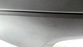 Console center armrest and cup holders Tesla Model Y 20 - leather black, type 2, scratches, bumps, abrasions