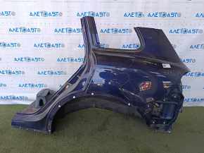 Quarter wing rear left VW Touareg 11-17 blue, pokes