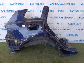 Quarter wing rear right VW Touareg 11-17 blue, pokes