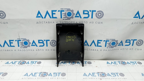 Rear center console trim Nissan Leaf 13-17 black, scuffs