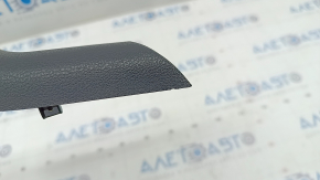 Rear center console trim Nissan Leaf 13-17 black, scuffs