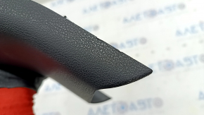 Rear center console trim Nissan Leaf 13-17 black, scuffs