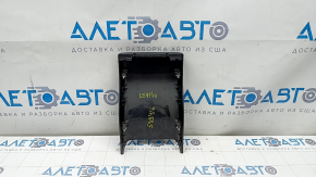 Rear center console trim Nissan Leaf 13-17 black, scuffs, scratches