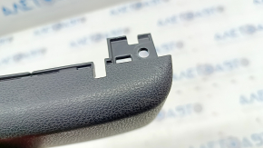 Rear center console trim Nissan Leaf 13-17 black, scuffs, scratches