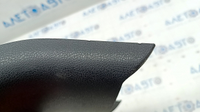 Rear center console trim Nissan Leaf 13-17 black, scuffs, scratches
