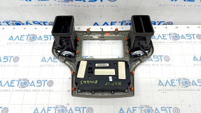 Climate control Jeep Grand Cherokee WK2 18 panel assembly, with beige trim, crack in the knob