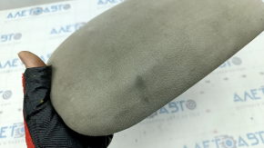 Armrest Nissan Leaf 13-17 cloth, gray, dry-cleanable