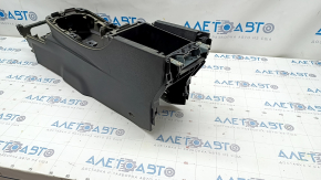 Central console Nissan Leaf 13-17 bare, black, scratches