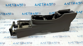 Central console Nissan Leaf 13-17 bare, gray, scratches
