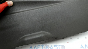 Central console Nissan Leaf 13-17 bare, gray, scratches