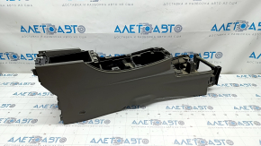 Central console Nissan Leaf 13-17 bare, gray, scratches