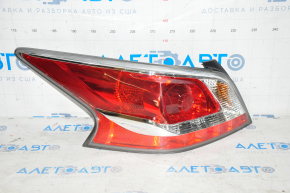 Left headlight Nissan Altima 13-15 prerest halogen