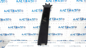 Center pillar trim upper belt right Jeep Grand Cherokee WK2 16- black, scratches