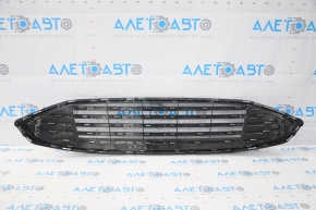Grille radiator grill assembly with frame Ford Fusion mk5 17-18 chrome