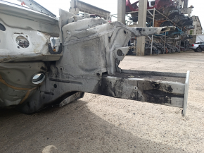 Front left quarter Audi A4 B8 08-16 on the body, white