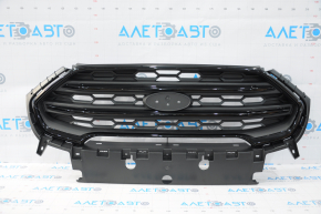 Radiator grill grill Ford Ecosport 18-22 complete without emblem, black gloss