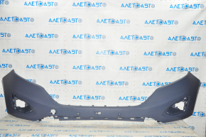 Front bumper bare Ford Edge 15-18 prerest EUR scratches