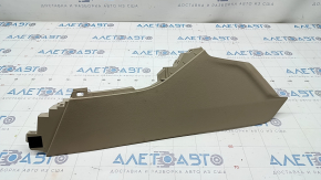 Center console trim side right Subaru Outback 15-19 front, beige, scratch