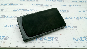 Armrest Toyota Prius V 12-17 dark gray, black cloth, chemically treated, scratches