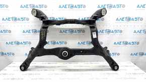 Rear subframe Audi A4 B8 13-16 AWD, 2 silents are torn, 1 silent is cracked