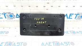 Front bumper number plate holder BMW 4 F32/33/36 14-20
