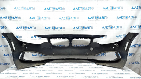 Bare front bumper BMW 4 F32/33/36 14-20 for parking sensors, headlight washers and PMA, blue, scratches
