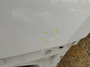 Quarter wing rear right Tesla Model Y 20- on the body, insert side member, white PPSW, butts