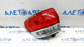 Light outer wing left Jeep Grand Cherokee WK2 14-21 chrome with mount